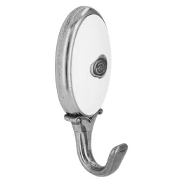 Porte-manteau ANTICO Mini / Argent vieilli