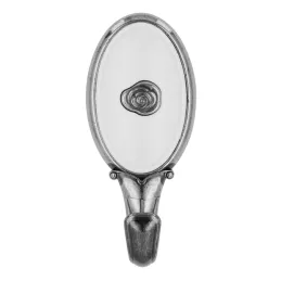 Porte-manteau ANTICO Mini / Argent vieilli