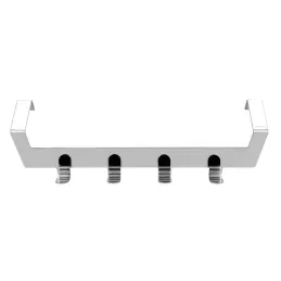 Porte-manteau design pour porte ALIAS Mini / Chrome brillant