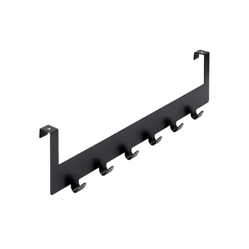 Patère design pour porte PRIX Maxi / Noir mat