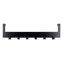 Patère design pour porte PRIX Maxi / Noir mat