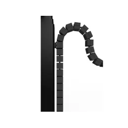 Porte-câbles FLEXIT / Noir mat