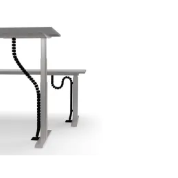Porte-câbles FLEXIT / Noir mat
