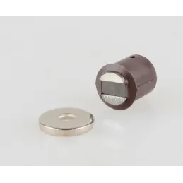 Aimant de fermeture / Marron foncé