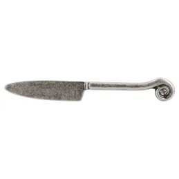 Poignée KNIFE / Vieil argent