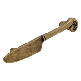 Poignée KNIFE / Vieil or