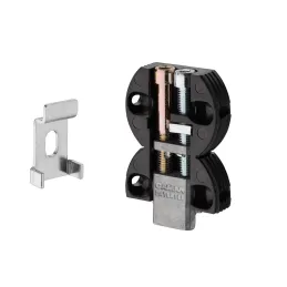 Ferrure de suspension pour panneau – miroir avec pièce de fixation հակ‑partie