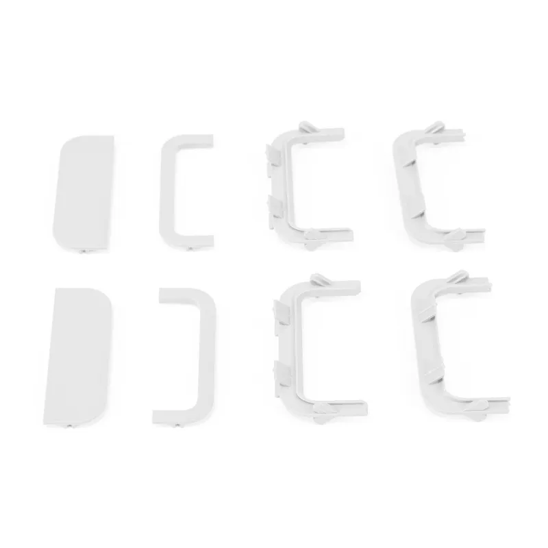 Set d’embouts en PVC pour profils GOLA - C / Blanc
