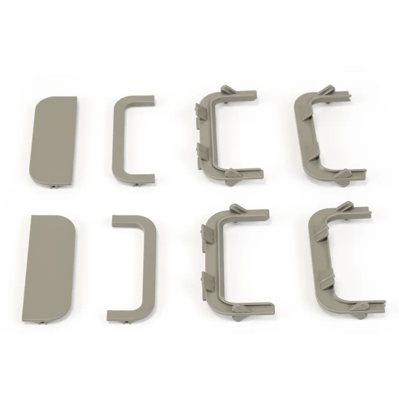 Jeu d’embouts en PVC pour profils GOLA - C / Inox