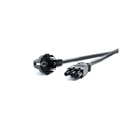 Prise encastrable de bureau ATOS 1x230V + USB A-C / Noir