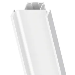 Profil de prise pour portes GOLA Vertical central / Blanc brillant
