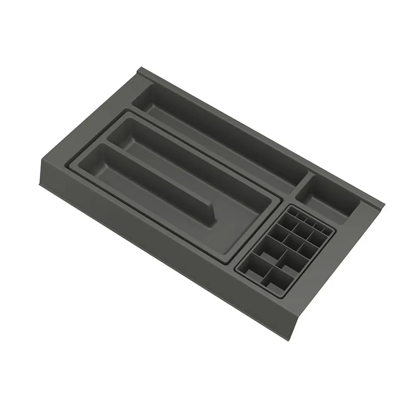 Organisateur de tiroir de salle de bains BEAUTY L – 450 mm / Anthracite