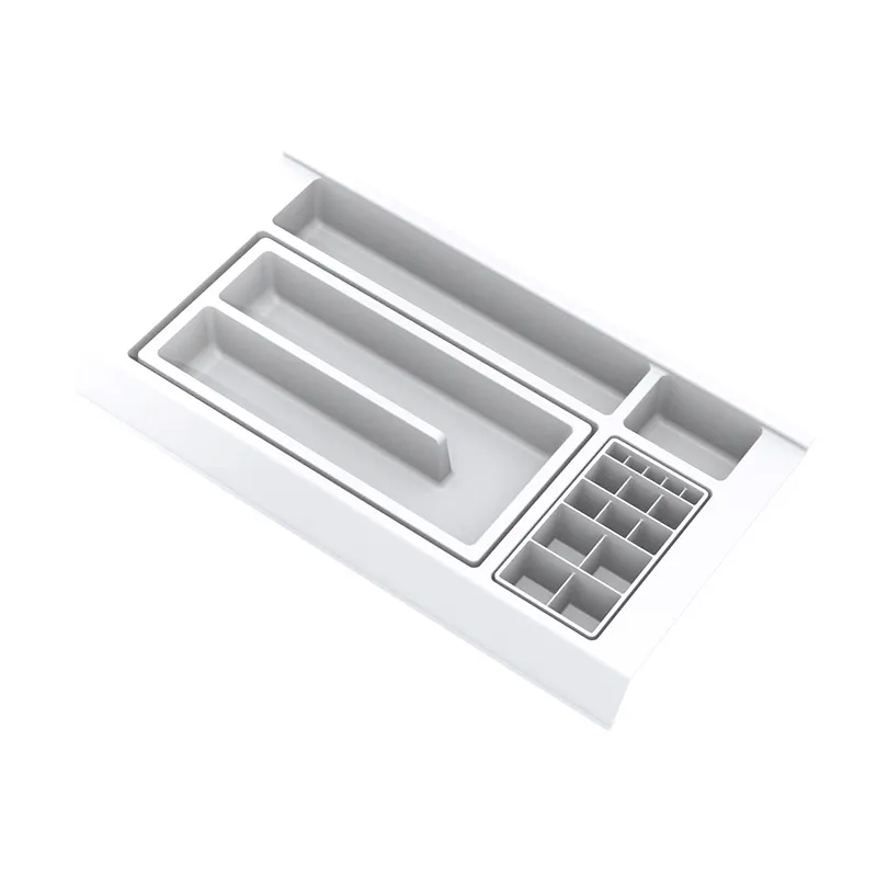 Organiseur de tiroir de salle de bains BEAUTY L - 400 mm / Blanc