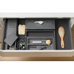 Organiseur de tiroir de salle de bains BEAUTY XL - 400 mm / Anthracite