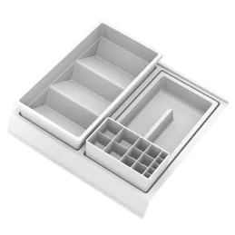 Organiseur de tiroir de salle de bains BEAUTY XL - 350 mm / Blanc