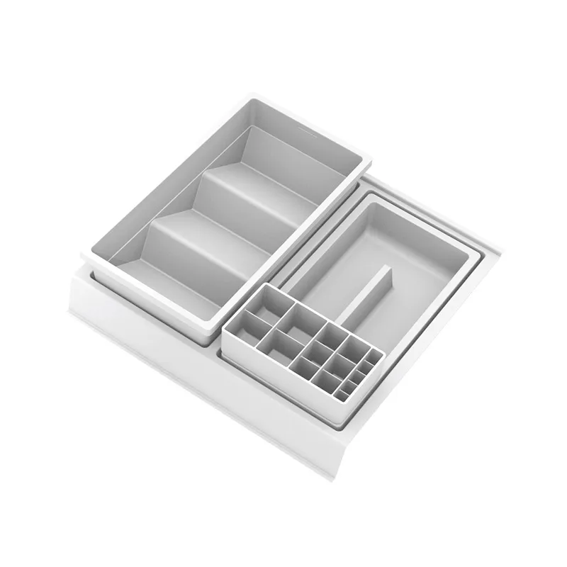 Organiseur de tiroir de salle de bains BEAUTY XL - 350 mm / Blanc