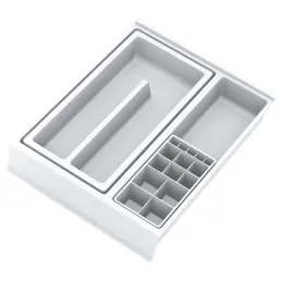 Organiseur de tiroir de salle de bains BEAUTY XL - 270 mm / Blanc