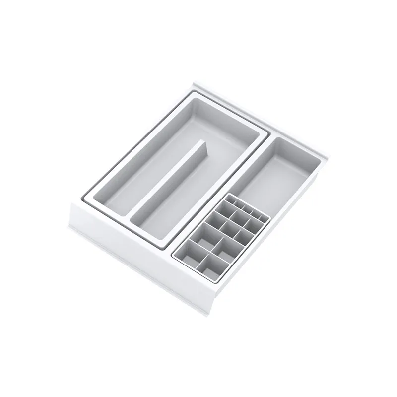 Organiseur de tiroir de salle de bains BEAUTY XL - 270 mm / Blanc