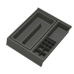 Organisateur de tiroir de salle de bains BEAUTY XL - 270 mm / Anthracite