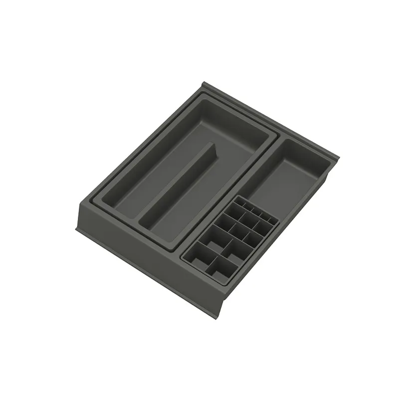 Organisateur de tiroir de salle de bains BEAUTY XL - 270 mm / Anthracite