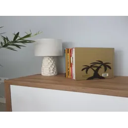 Porte-livres PALM / Noir mat