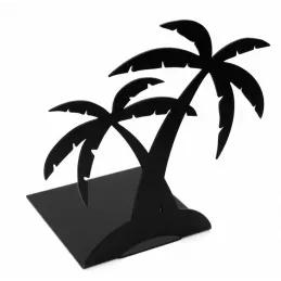 Porte-livres PALM / Noir mat