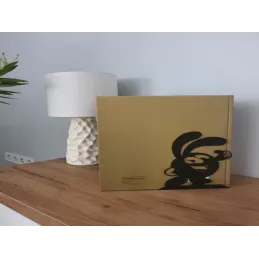 Support à livres RABBIT / Noir mat