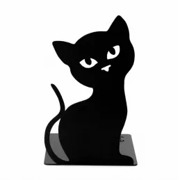 Support à livres TABBY / Noir mat