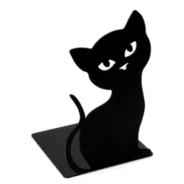 Support à livres TABBY / Noir mat