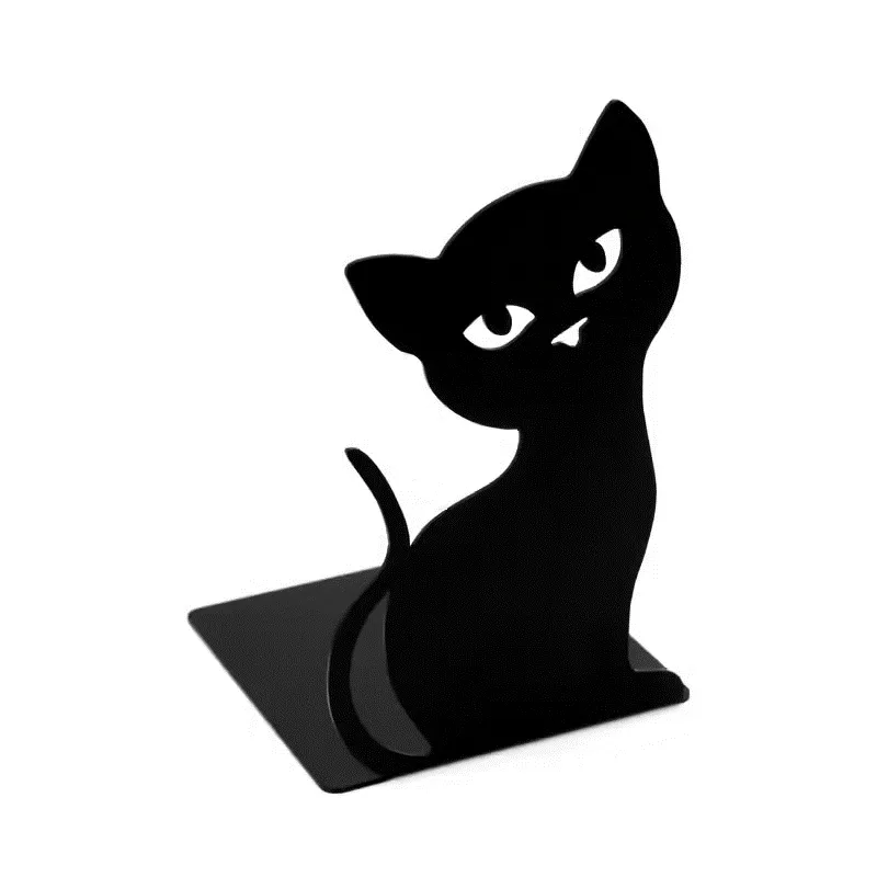 Support à livres TABBY / Noir mat