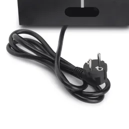 Prise escamotable ATOMIA 2x230 V + charge USB 2xA/C + HDMI + RJ45 / Noir