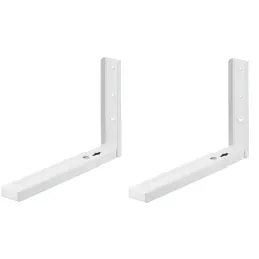 Support pour micro-ondes / Blanc – paire