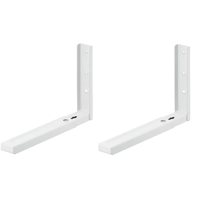 Support pour micro-ondes / Blanc – paire