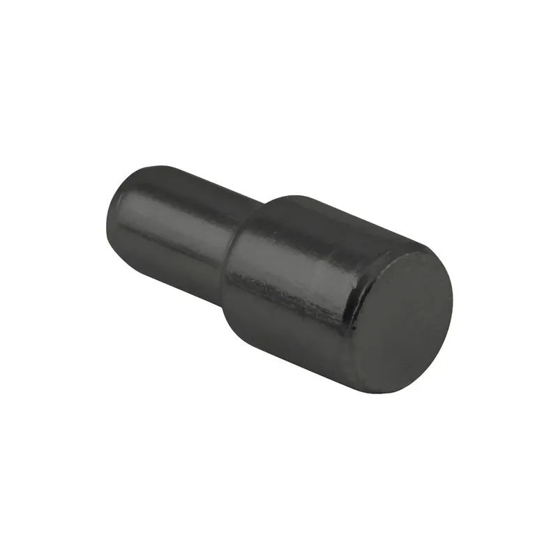 Support d’étagère 3/5, nickel noir / 100 pièces