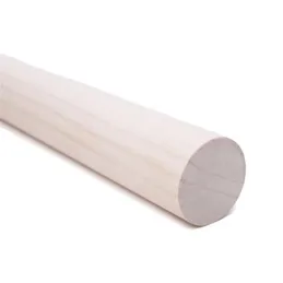 Barre ronde lisse 1000 mm – Hêtre