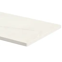 Plan de travail compact India Blanc (noyau blanc) / S63045 CM