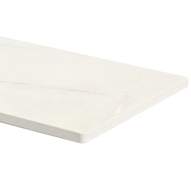 Plan de travail compact India Blanc (noyau blanc) / S63045 CM