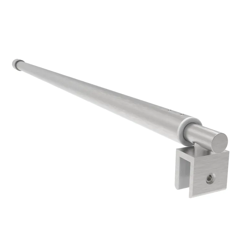 Barre de stabilisation réglable pour paroi de douche 750–1040 / Acier inoxydable brossé