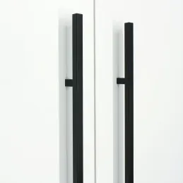 Poignée de meuble LAMEER / Acier inoxydable noir