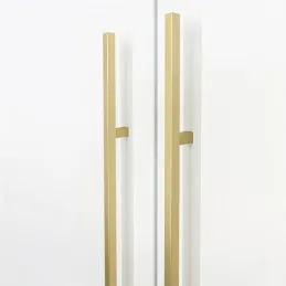 Poignée de meuble LAMEER / Acier inoxydable doré