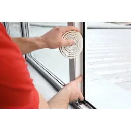 Joint autocollant pour fenêtres et portes TLT / Blanc
