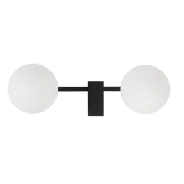 Lampe design PIK DUO / Noir mat