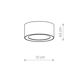 Lampe design FLEA / Blanc mat