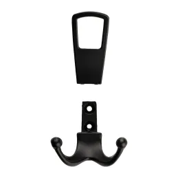 Porte-manteau LAMAR / Noir mat