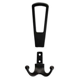Patère LAMAR XL / Noir mat