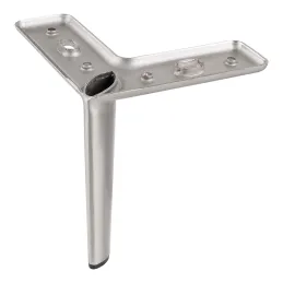 Pied de meuble GOLEM / Nickel satiné