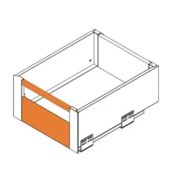 Façade avec barre de toit de 1200 mm pour tiroir intérieur AXIS PRO H120 / Anthracite