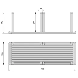 Support pour assiettes ORDERBOX / Anthracite