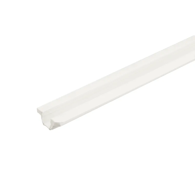 Rail supérieur / inférieur UNIPOS – À encastrer / Blanc