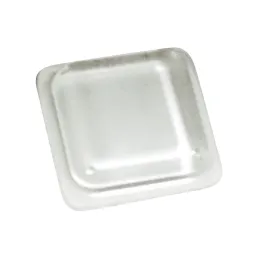 Amortisseur adhésif en PVC 10 x 10 mm – 55 pièces / Transparent
